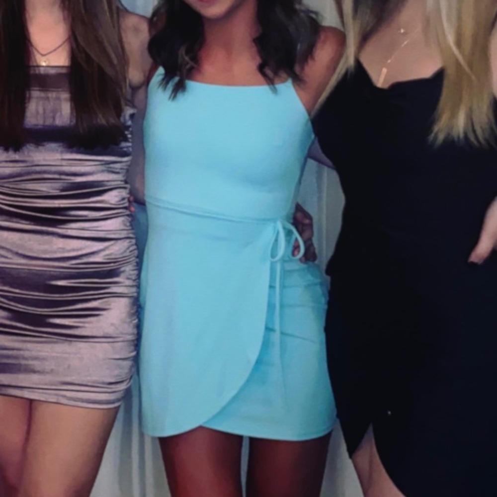 Bodycon wrap dress